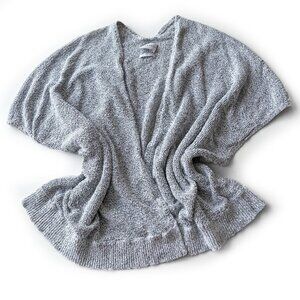 Aritzia Brand - Community Open Front Grey Sweater / Batwing Shrug